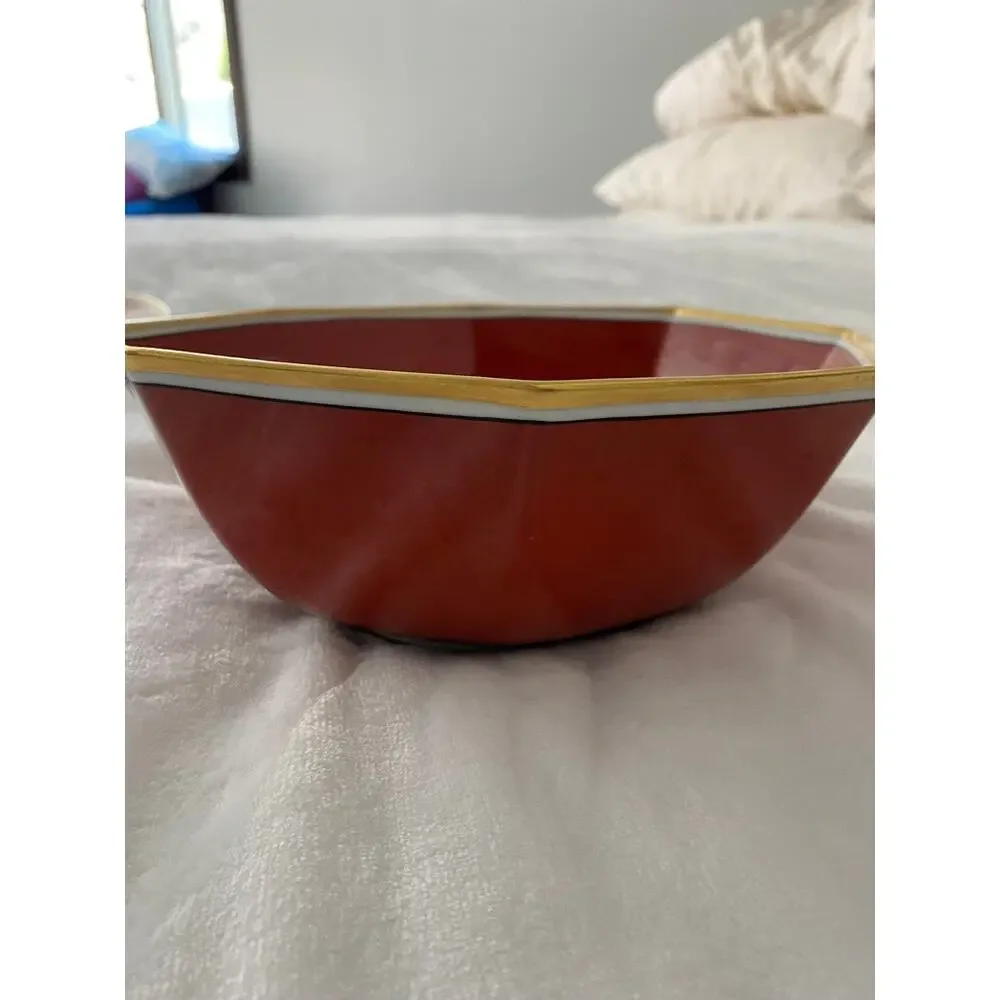 Fitz & Floyd Medallion d’Or  serving bowl and platter